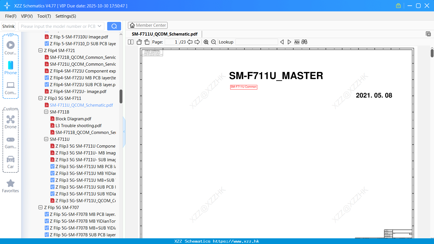 Samsung SM-F711U_QCOM_Schematic